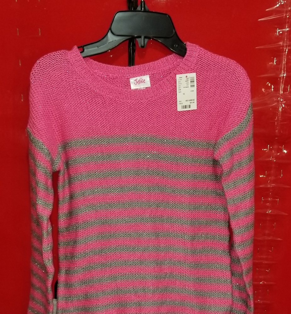 Justice girls sweater